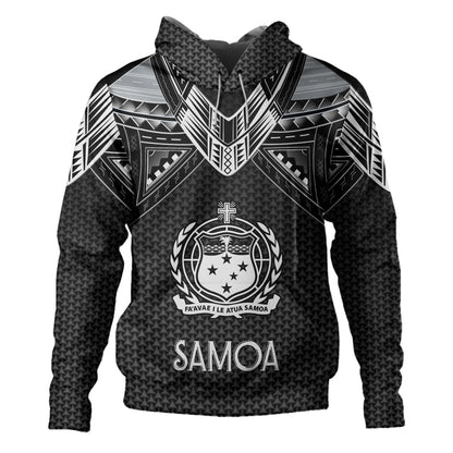 Samoa Custom Personalised  Hoodie Polynesian Tribal Tattoo