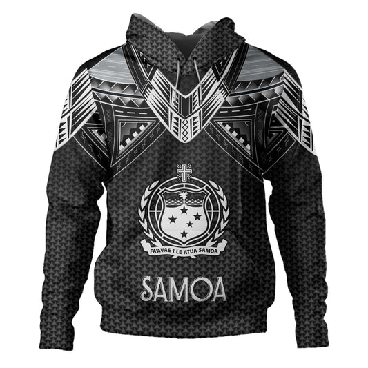 Samoa Custom Personalised  Hoodie Polynesian Tribal Tattoo