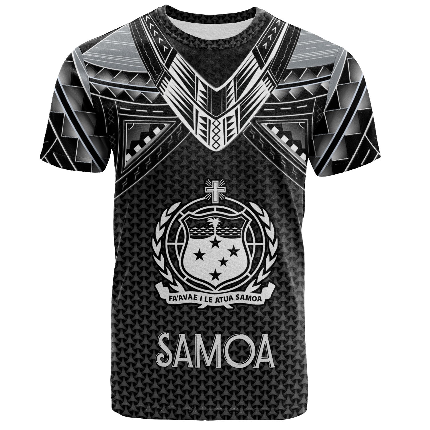 Samoa Custom Personalised T-Shirt Polynesian Tribal Tattoo