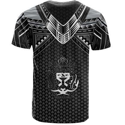 Solomon Islands Custom Personalised T-Shirt Polynesian Tribal Tattoo