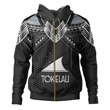 Tokelau Custom Personalised Hoodie Polynesian Tribal Tattoo