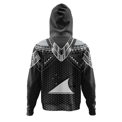Tokelau Custom Personalised Hoodie Polynesian Tribal Tattoo