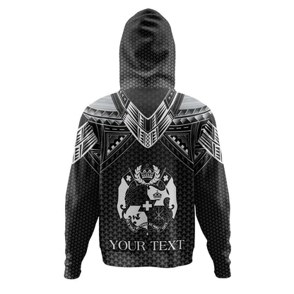 Tonga Custom Personalised Hoodie Polynesian Tribal Tattoo