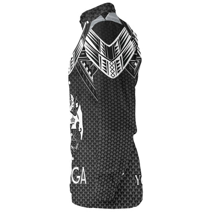 Tonga Custom Personalised Long Sleeve Shirt Polynesian Tribal Tattoo