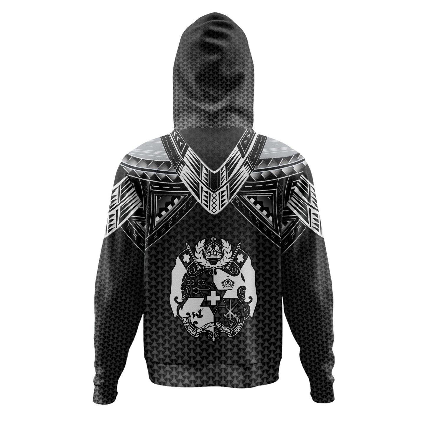 Tonga Custom Personalised Hoodie Polynesian Tribal Tattoo