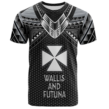 Wallis And Futuna Custom Personalised T-Shirt Polynesian Tribal Tattoo