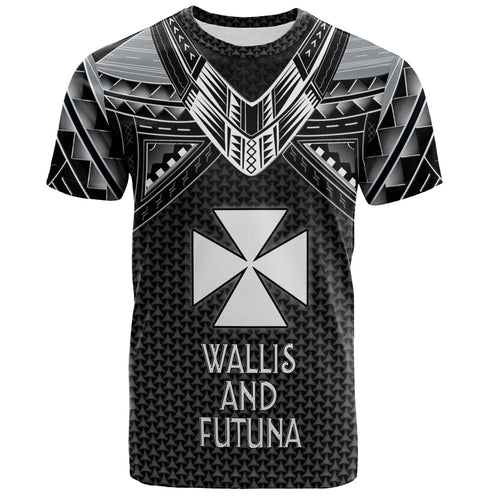 Wallis And Futuna Custom Personalised T-Shirt Polynesian Tribal Tattoo