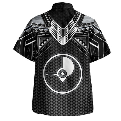 Yap State Custom Personalised Hawaiian Shirt Polynesian Tribal Tattoo