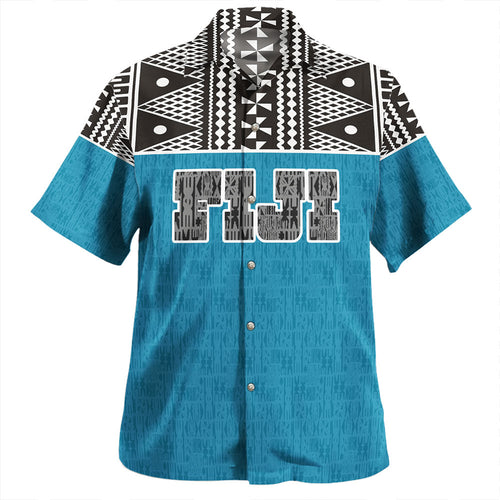Fiji Hawaiian Shirt Fijian Tapa Pattern