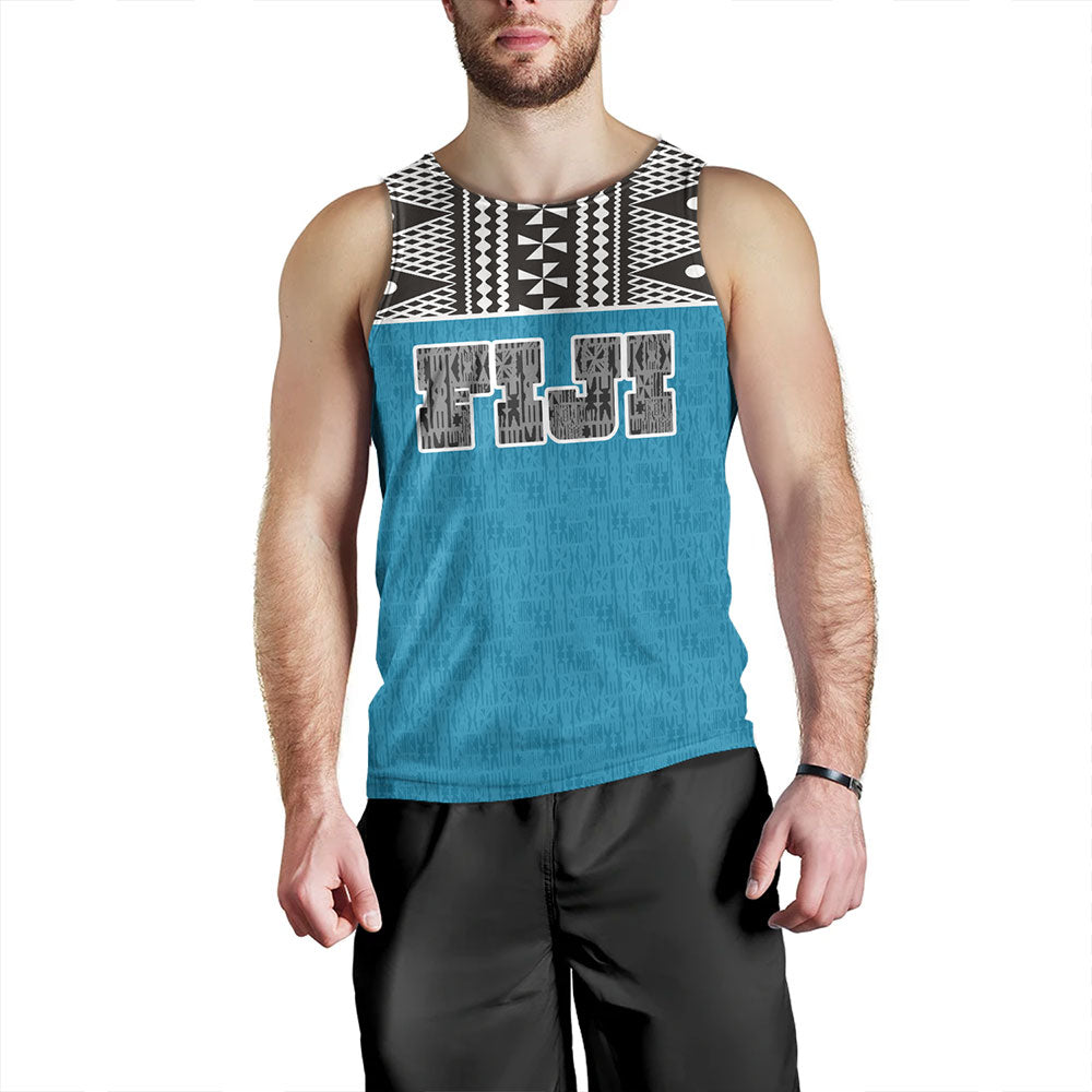 Fiji Tank Top Fijian Tapa Pattern