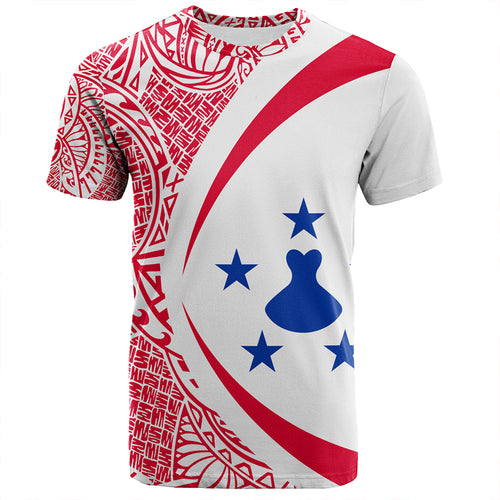 Austral Islands T-Shirt Coat Of Arm Lauhala Circle