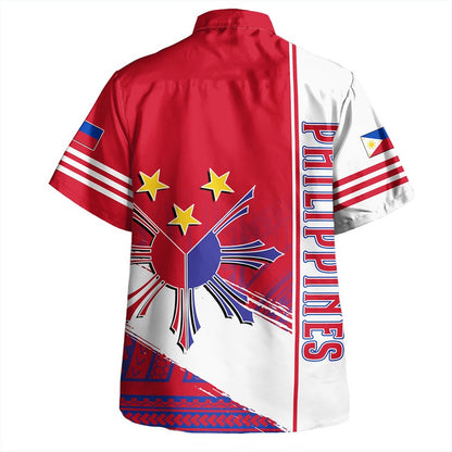 Philippines Hawaiian Shirt Sun Star Quartar Style