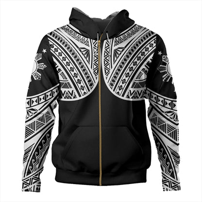 Philippines Hoodie Sun Star Warrior Style White