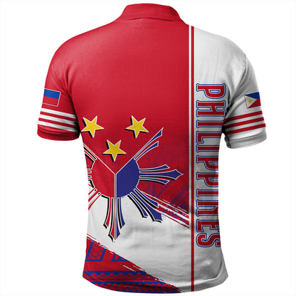 Philippines Polo Shirt Sun Star Quartar Style