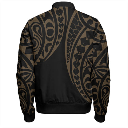The Philippines Bomber Jacket Sun Kakau Style