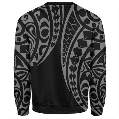 The Philippines Sweatshirt Sun White Kakau Style