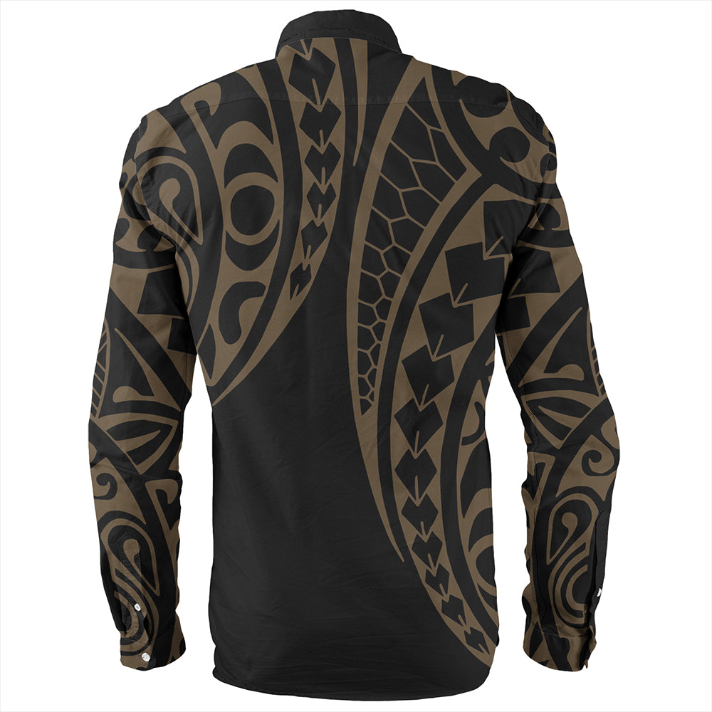 The Philippines Long Sleeve Shirt Sun Kakau Style