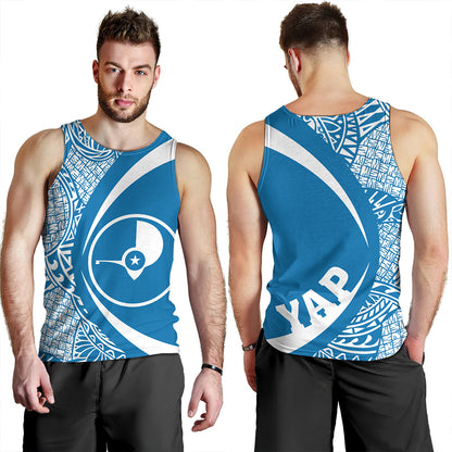 Yap Tank Top Coat Of Arm Lauhala Circle