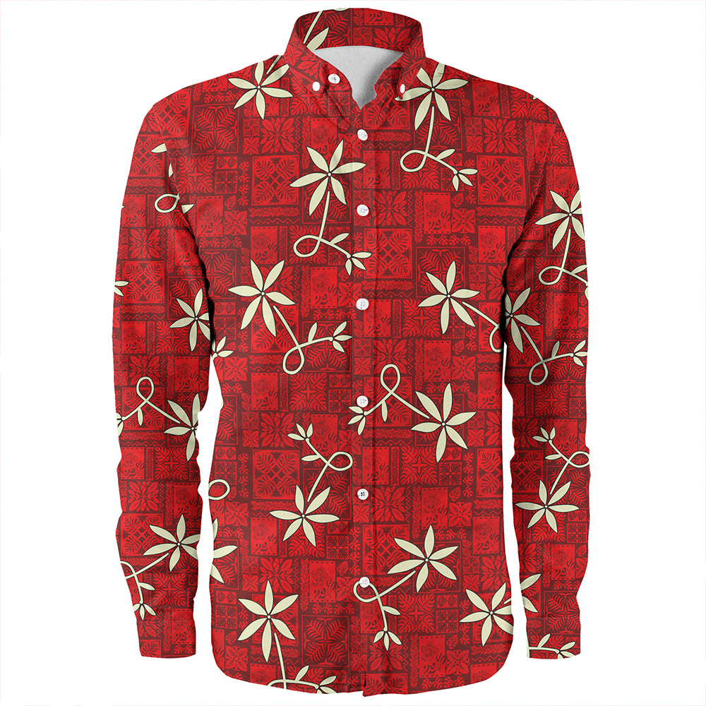 Hawaii Long Sleeve Shirt ELV PRL Red