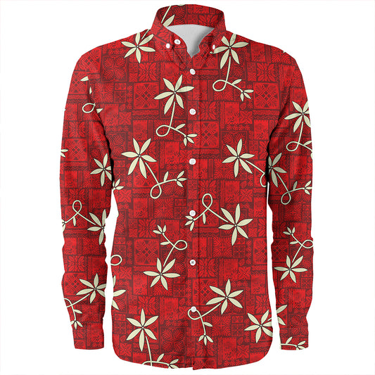 Hawaii Long Sleeve Shirt ELV PRL Red