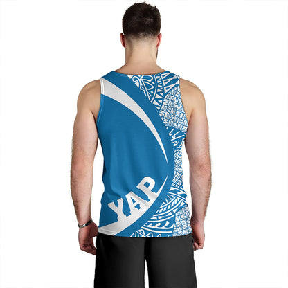 Yap Tank Top Coat Of Arm Lauhala Circle