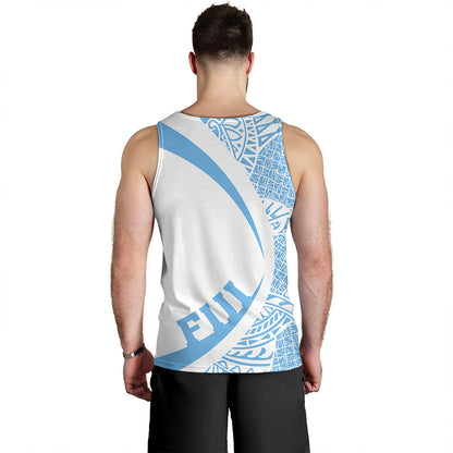 Fiji Tank Top Coat Of Arm Lauhala Circle