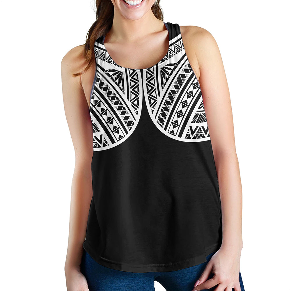 Philippines Women Tank Sun Star Warrior Style White