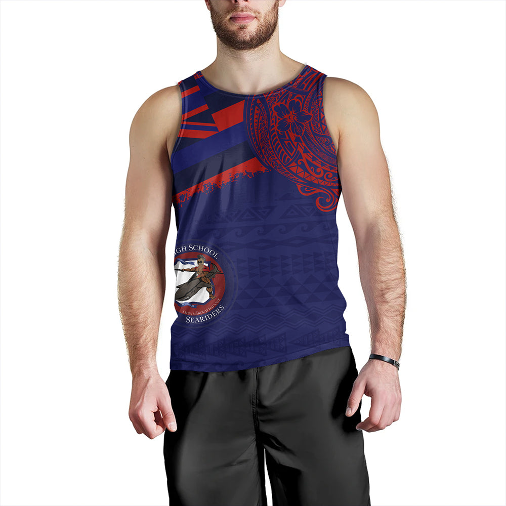 Hawaii Tank Top Waianae High School With Crest Style