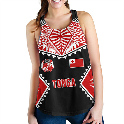 Tonga Women Tank Ngatu Pattern Islands Style