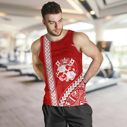 Tonga Tank Top Tribal Polynesian Coat Of Arms