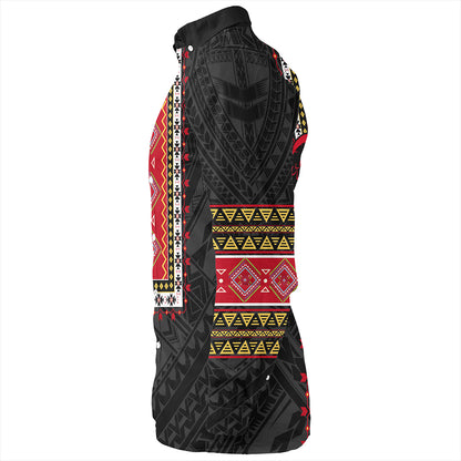 Philippines Long Sleeve Shirt Ethnic Traditional Eagle Style