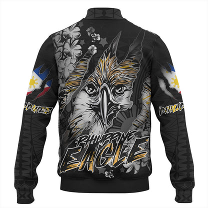 Philippines Custom Baseball Jacket Filipino Heritage Blood Inside Me