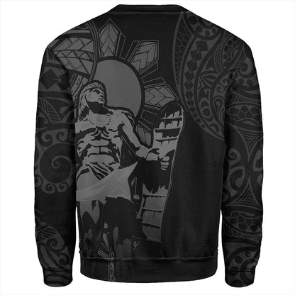 Philippines Sweatshirt Lapu Lapu Sun Tribal In My Heart