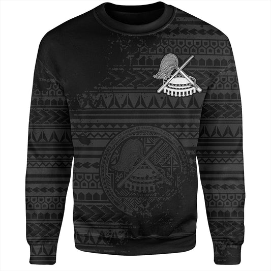 Seal American Samoa Sweatshirt Grunge Simple Style