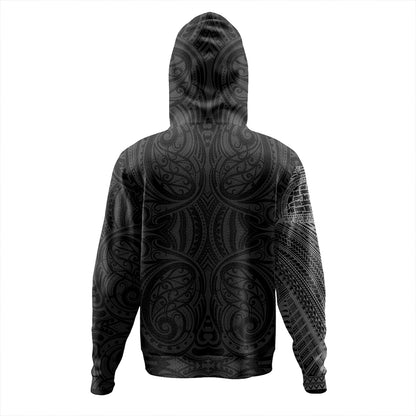 Samoa Tribal Maori Tattoo Roman Reigns Hoodie Gray