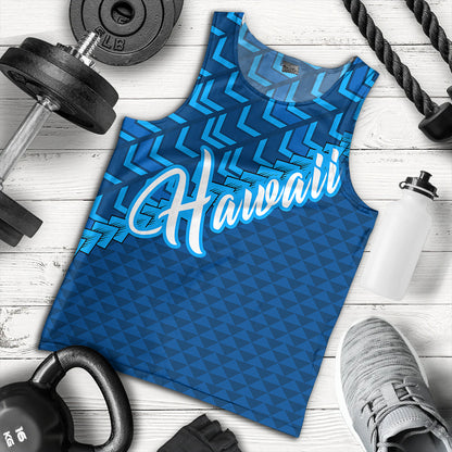 Hawaiian Tank Top Kanaka Maoli Kakau Style