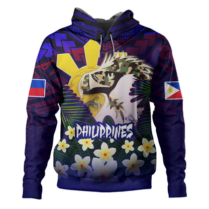 Philippines Filipinos Hoodie Custom Philippine Sun And Eagles Summer Vibes