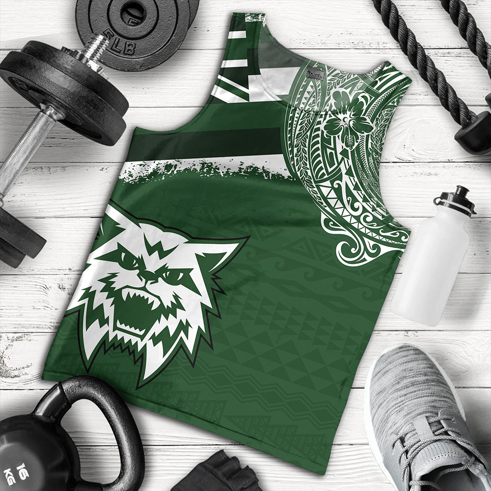 Hawaii Tank Top Konawaena High School With Crest Style