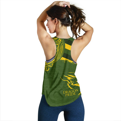 Hawaii Women Tank Honokaa High And Intermediate School With Crest Style