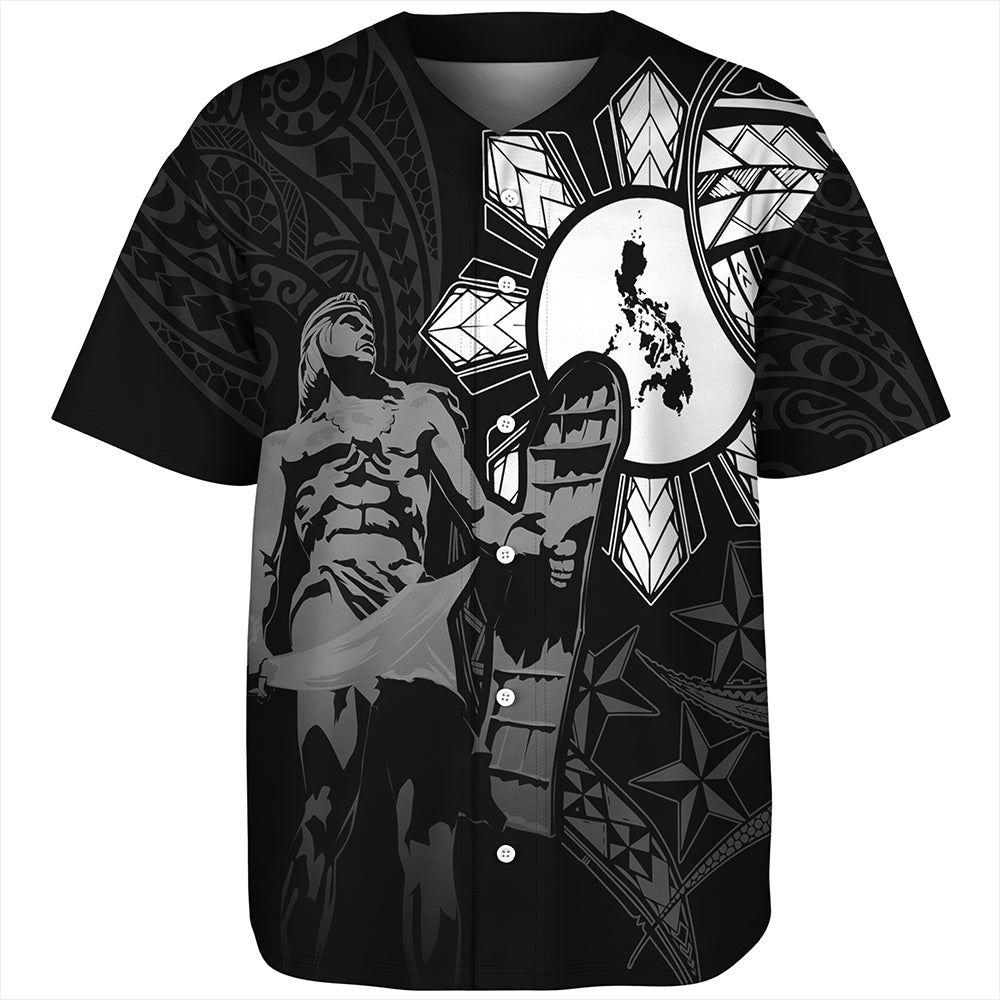 Philippines Baseball Shirt Lapu Lapu Sun Tribal In My Heart