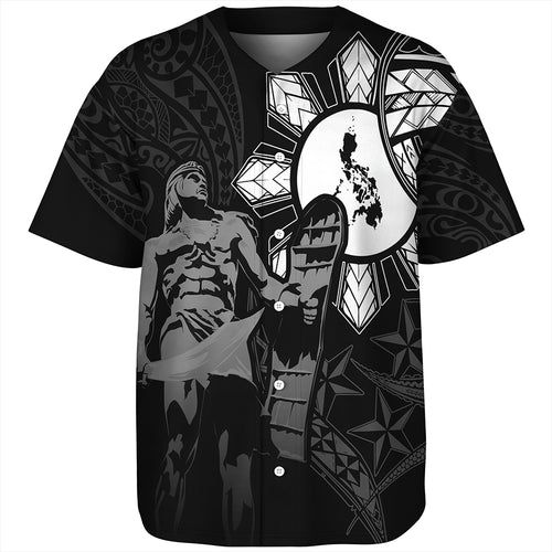 Philippines Baseball Shirt Lapu Lapu Sun Tribal In My Heart