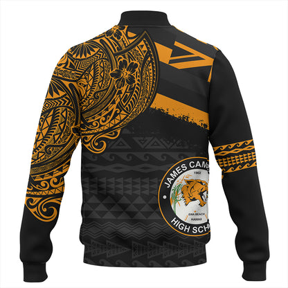 Hawaii Baseball Jacket James Campbell High School Flag With Crest Style