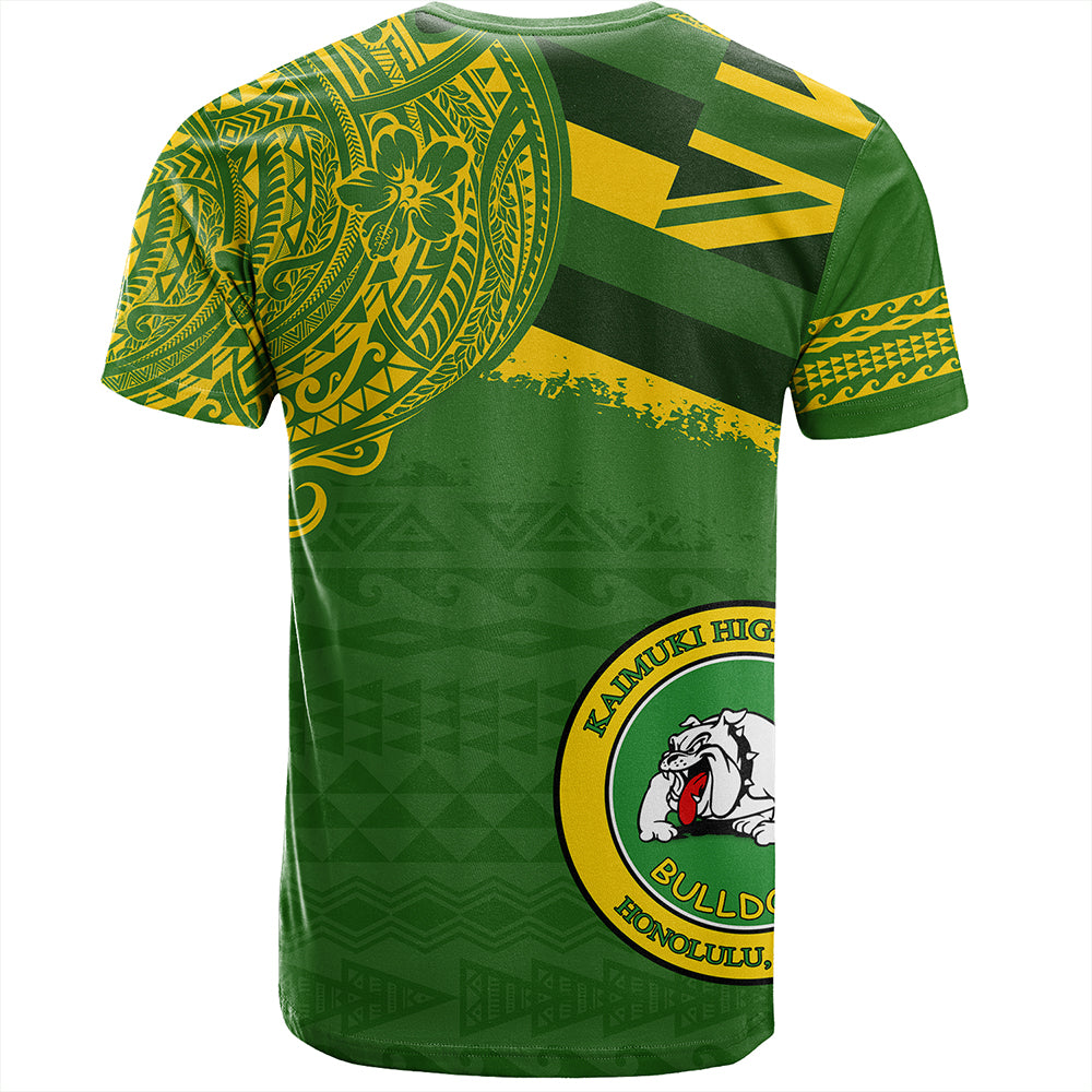 Hawaii T-Shirt Kaimuki High School With Crest Style