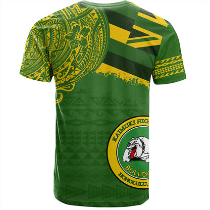 Hawaii T-Shirt Kaimuki High School With Crest Style