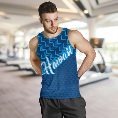 Hawaiian Tank Top Kanaka Maoli Kakau Style