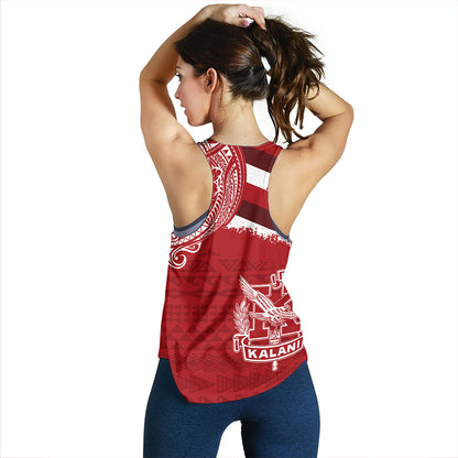 Hawaii Women Tank Kalani High School With Crest Style