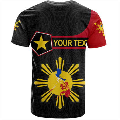 Philippines T-Shirt Custom Polynesian Filipino Simple Style