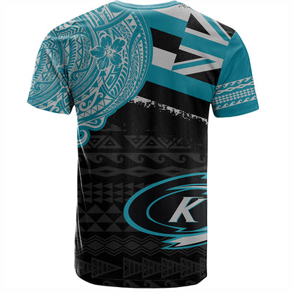 Hawaii T-Shirt Kapolei High School With Crest Style