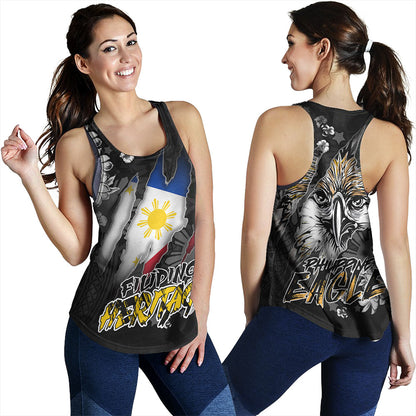 Philippines Custom Women Tank Filipino Heritage Blood Inside Me