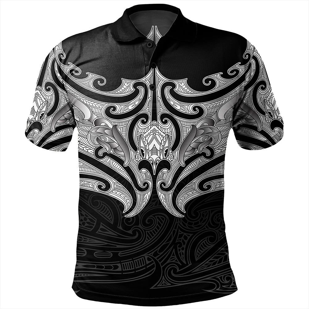 New Zealand Polo Shirt Maori Pattern